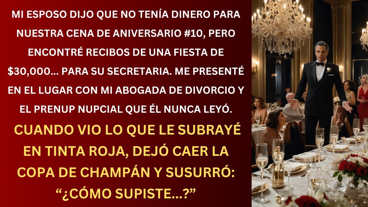 Mi Esposo Olvidó Nuestro 10° Aniversario… Mientras Planeaba la Fiesta de Cumpleaños de Su Amante