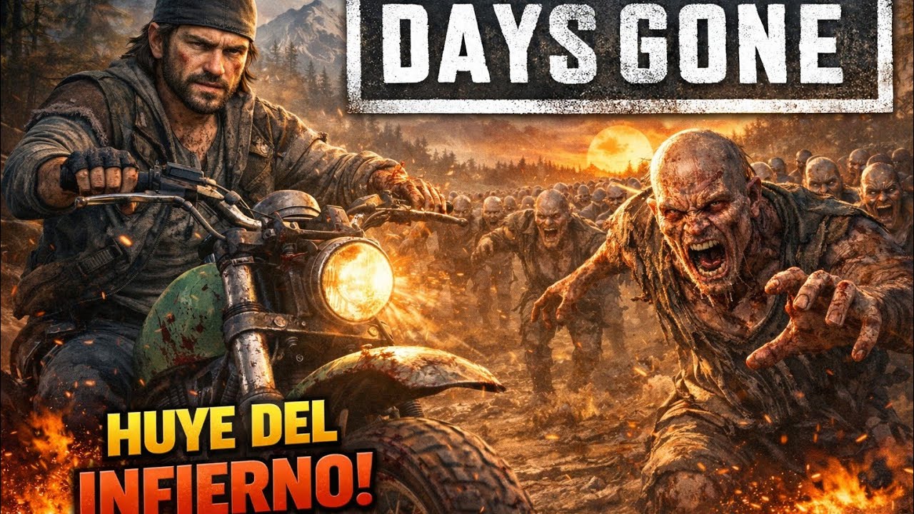 DAYS GONE "encontramos a O'brian y a NERO" gameplay español