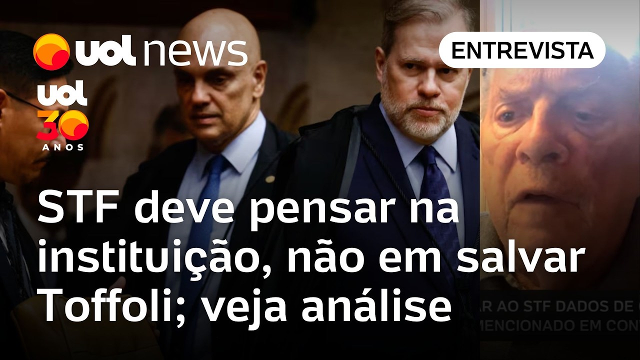 STF deve pensar na instituição e não no corporativamente para salvar Toffoli, diz Miguel Reale Jr.