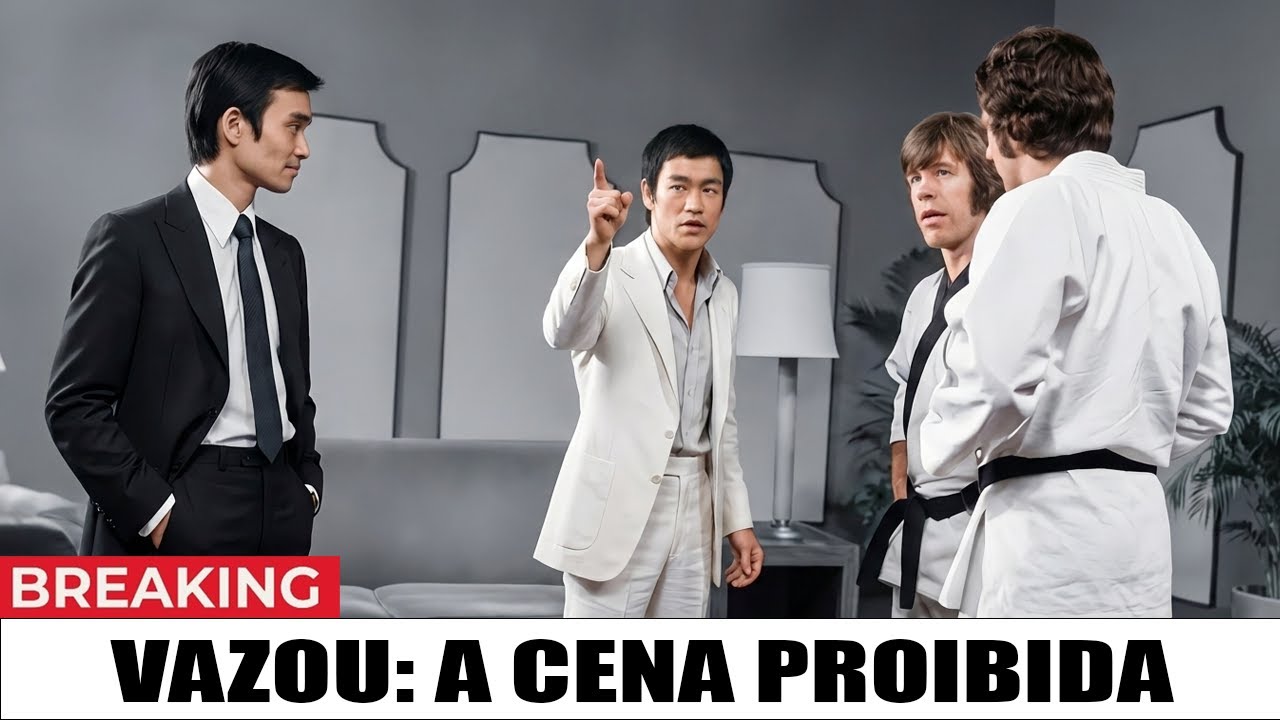 Vazou! A filmagem secreta entre Bruce Lee e Chuck Norris