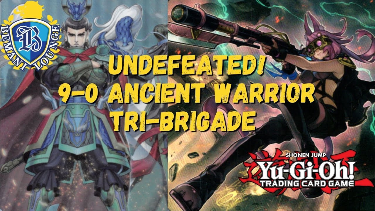 9-0 at Gamer's Choice! Ancient Warrior Tri-Brigade Deck Profile ft. Henry Ferchau