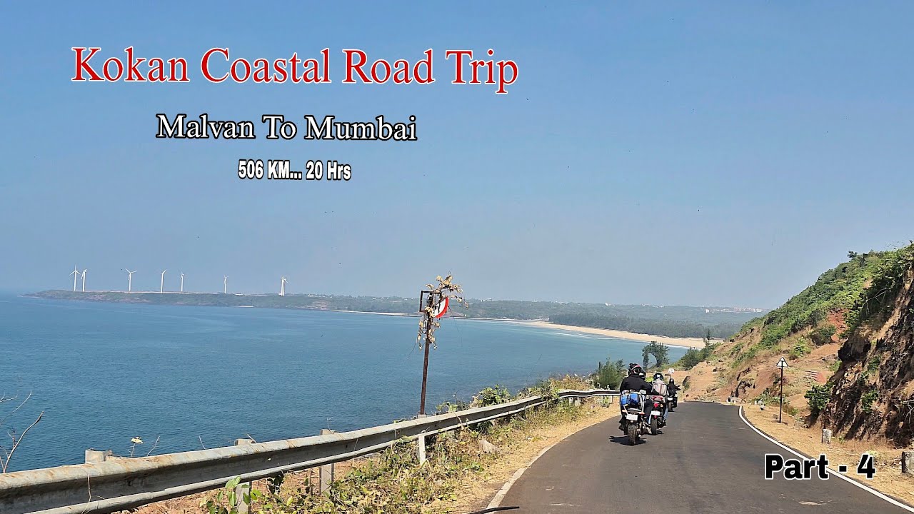 Kokan Coastal Road Trip ll Malvan To Mumbai Part  - 4 ll  कोकण दर्शन #kokan#kunkeshwar#vijaydurg 