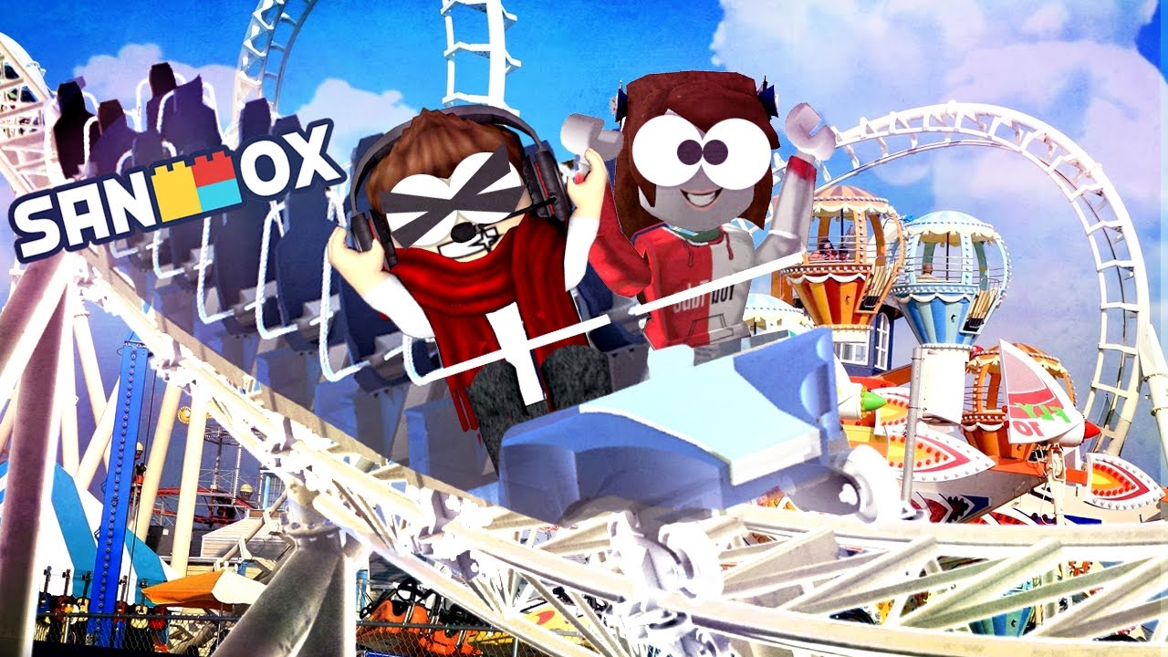 놀이동산 데이트♥ 짱 무서운 롤러코스터, 자이로드롭을 타다!! [로블록스 : 놀이동산 데이트] Roblox - Point Theme Park - [도티]