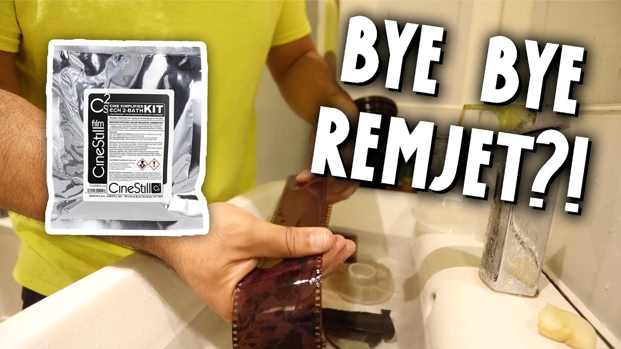 Cinestill ECN2 Kit (CS2) - Can it handle film REMJET? Part 1