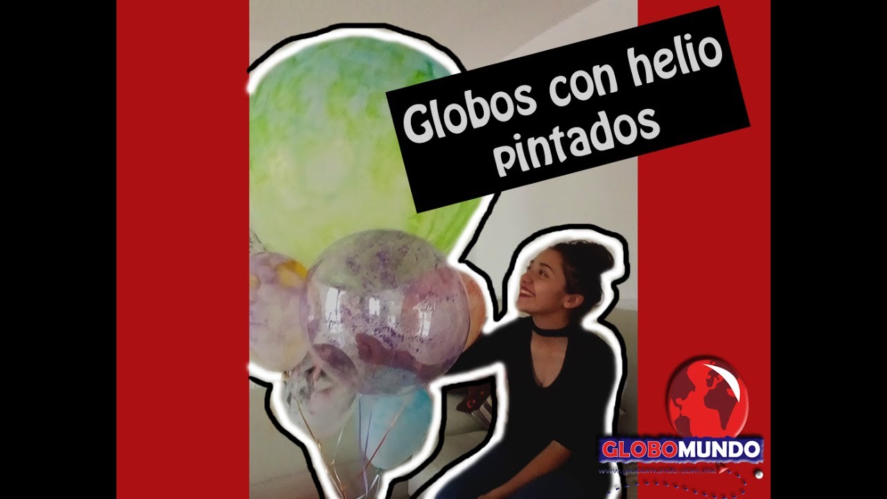 Globos pintados por dentro