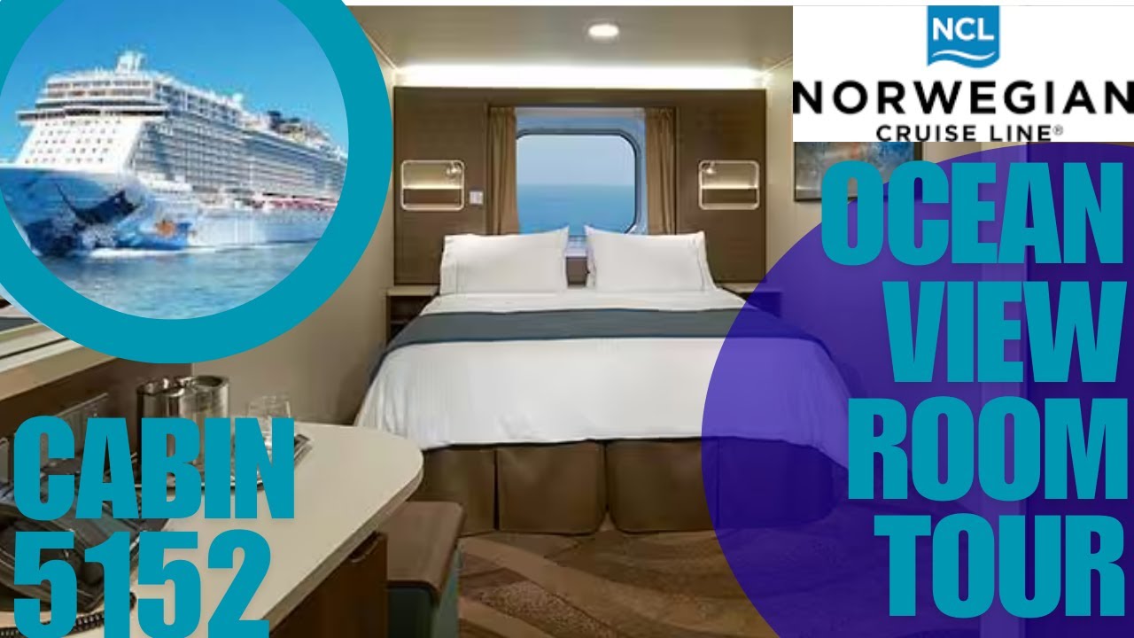 Norwegian EscapeCabin # 5152 Category O1 - Family Oceanview Stateroom with Large Picture Window