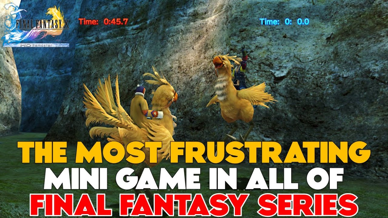 How I Completed The Catcher Chocobo Challenge - Final Fantasy X