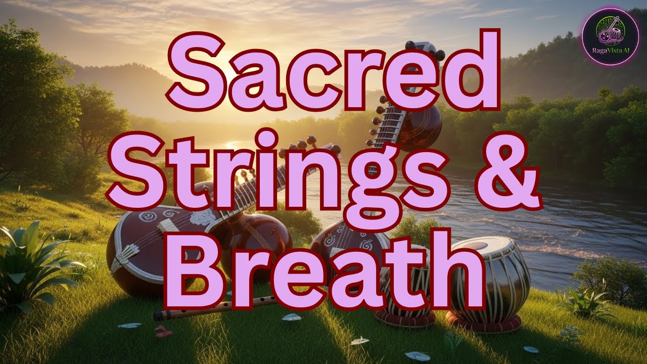 Sacred Strings & Breath | Veena Sitar Flute Tabla | Indian Classical Music