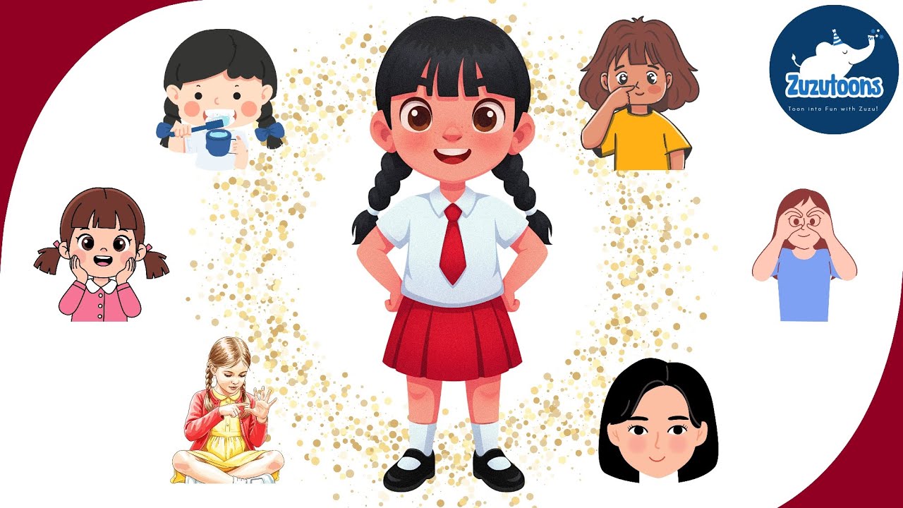 Parts of the Body for Kids | Body Parts Name in English | Fun Learning Video @CoComelon 