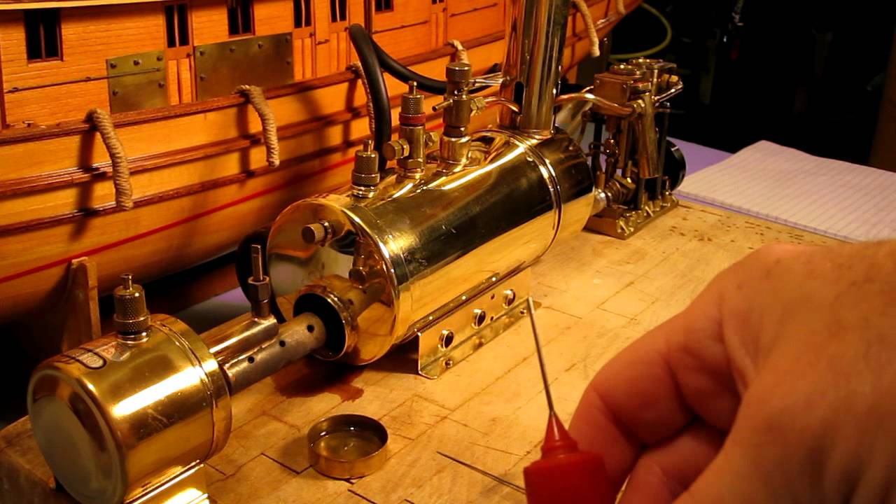 Saito Steam Engine Operation