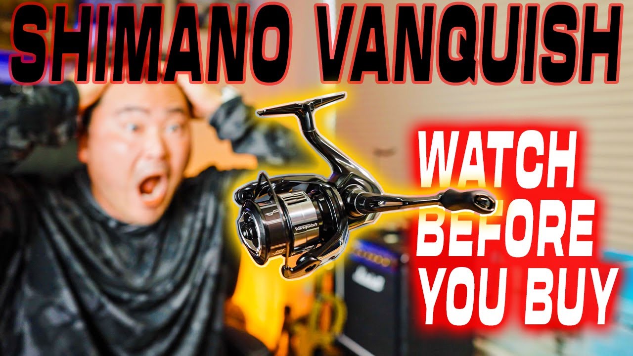 The Lightest Shimano Spinning Reel Ever - New Shimano Vanquish Review
