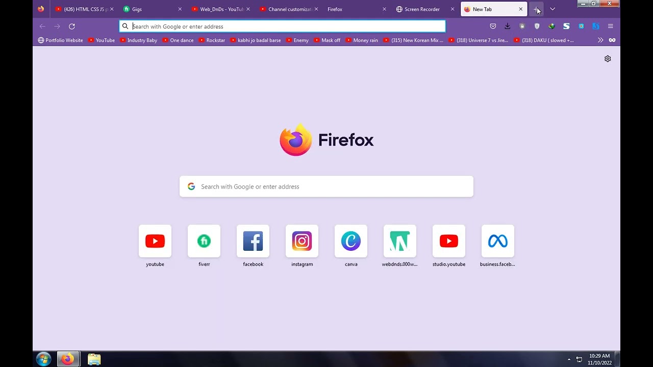 Firefox Clone Site Preview | Web development | Webdnds