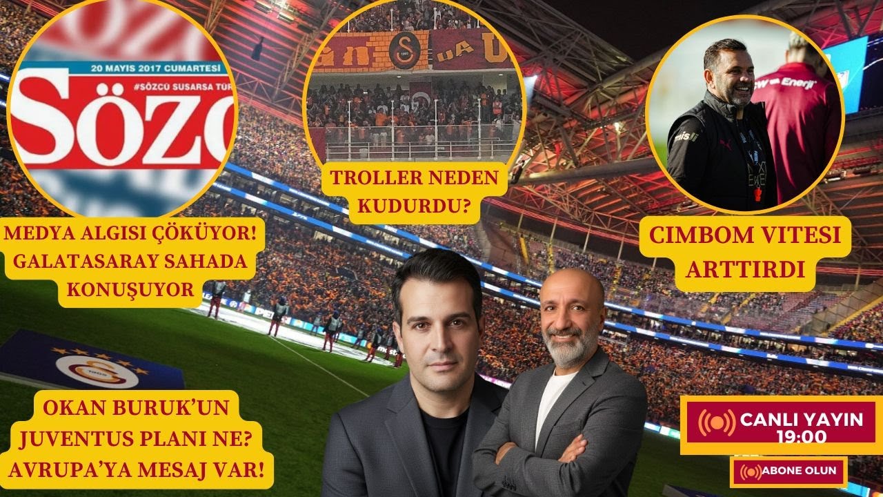Medya Algısı Çöküyor! Galatasaray Sahada Konuşuyor | Troller Neden Kudurdu? | Cimbom Vitesi Arttırdı