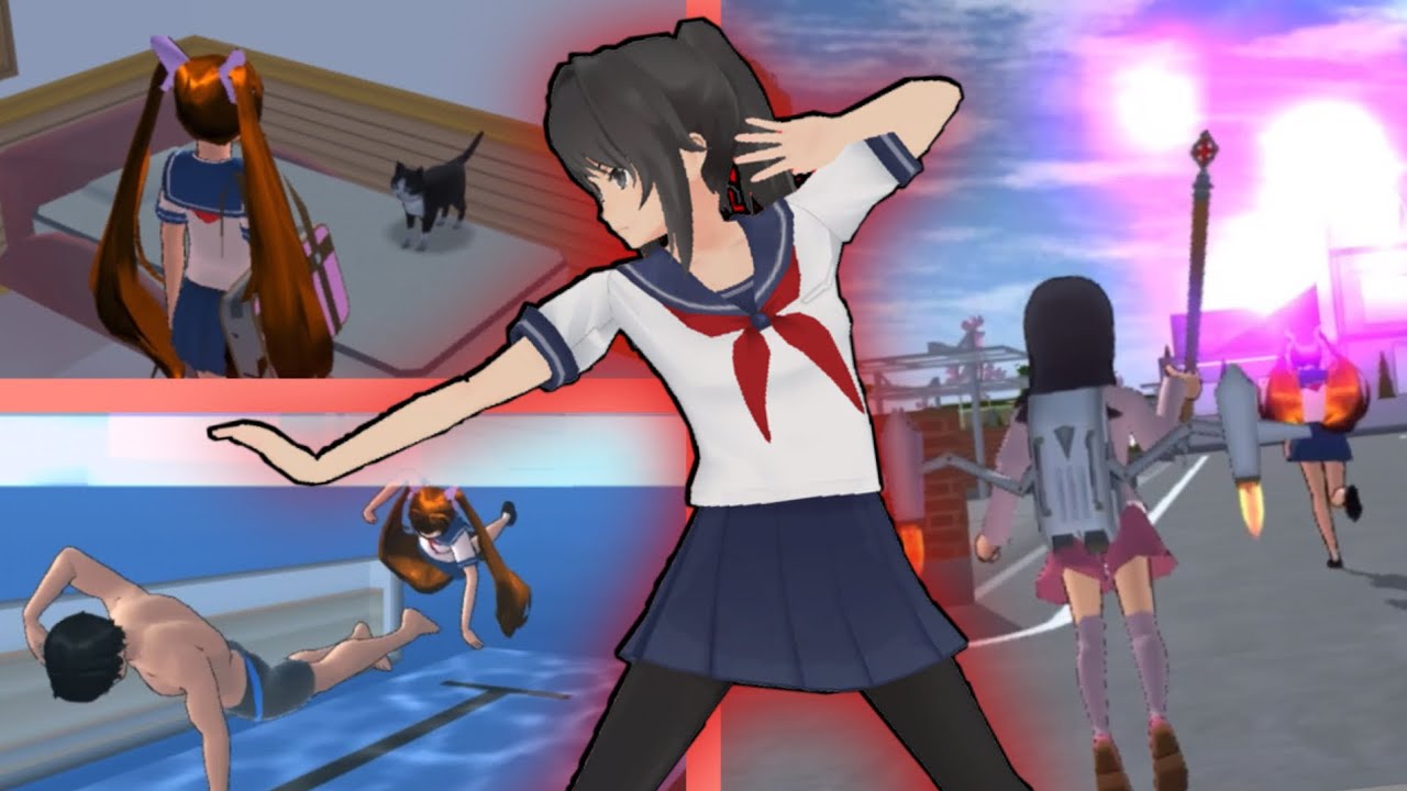 Playing SAKURA School Simulator &bull; SchoolSim Gamer