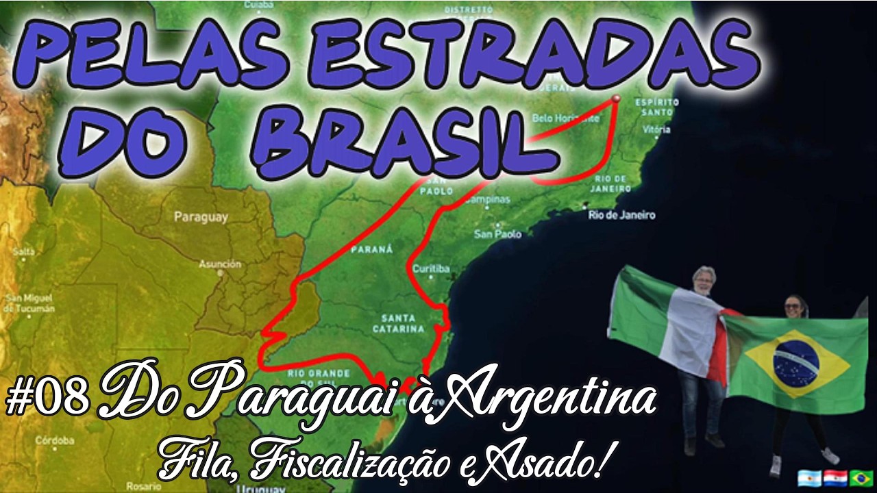 BLOQUEADOS NA FRONTEIRA? | Do Paraguai à Argentina de carro