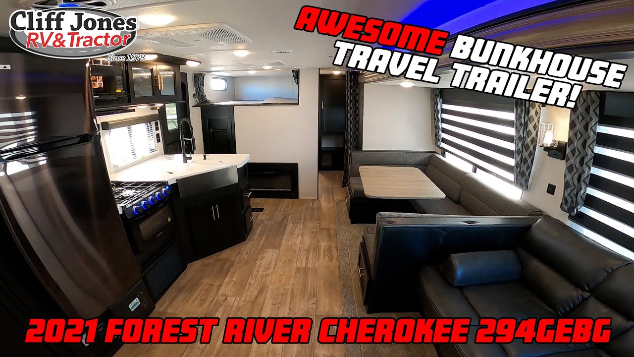 2021 Forest River Cherokee 294GEBG Bunkhouse Travel Trailer