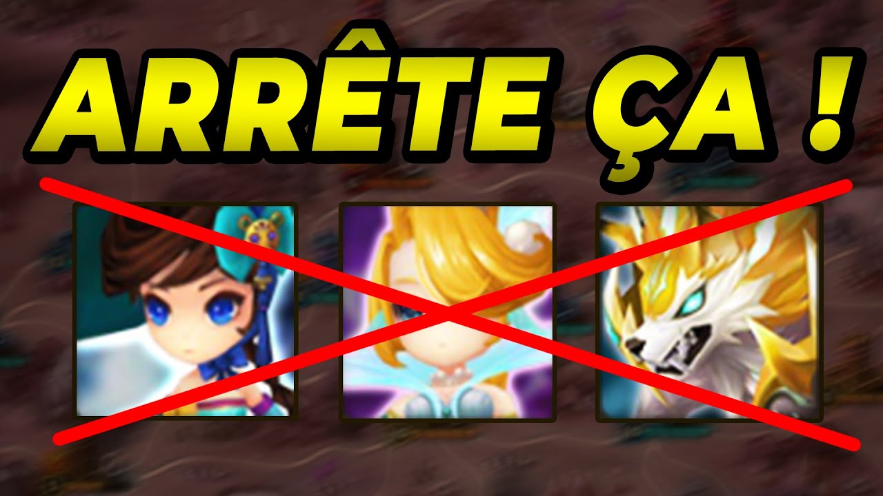❌ Arrête de copier, commence à créer tes propres défenses siège (gvo) ! Guide Summoner's war