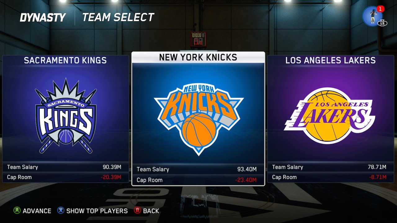 NBA Live 16 Dynasty Mode: Team Selection | Who Should We Use?