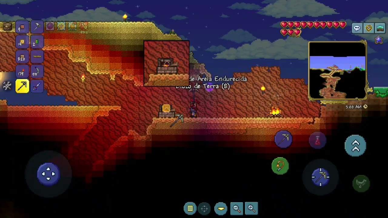 TERRARIA,  comstruindo casa em outros biomas 