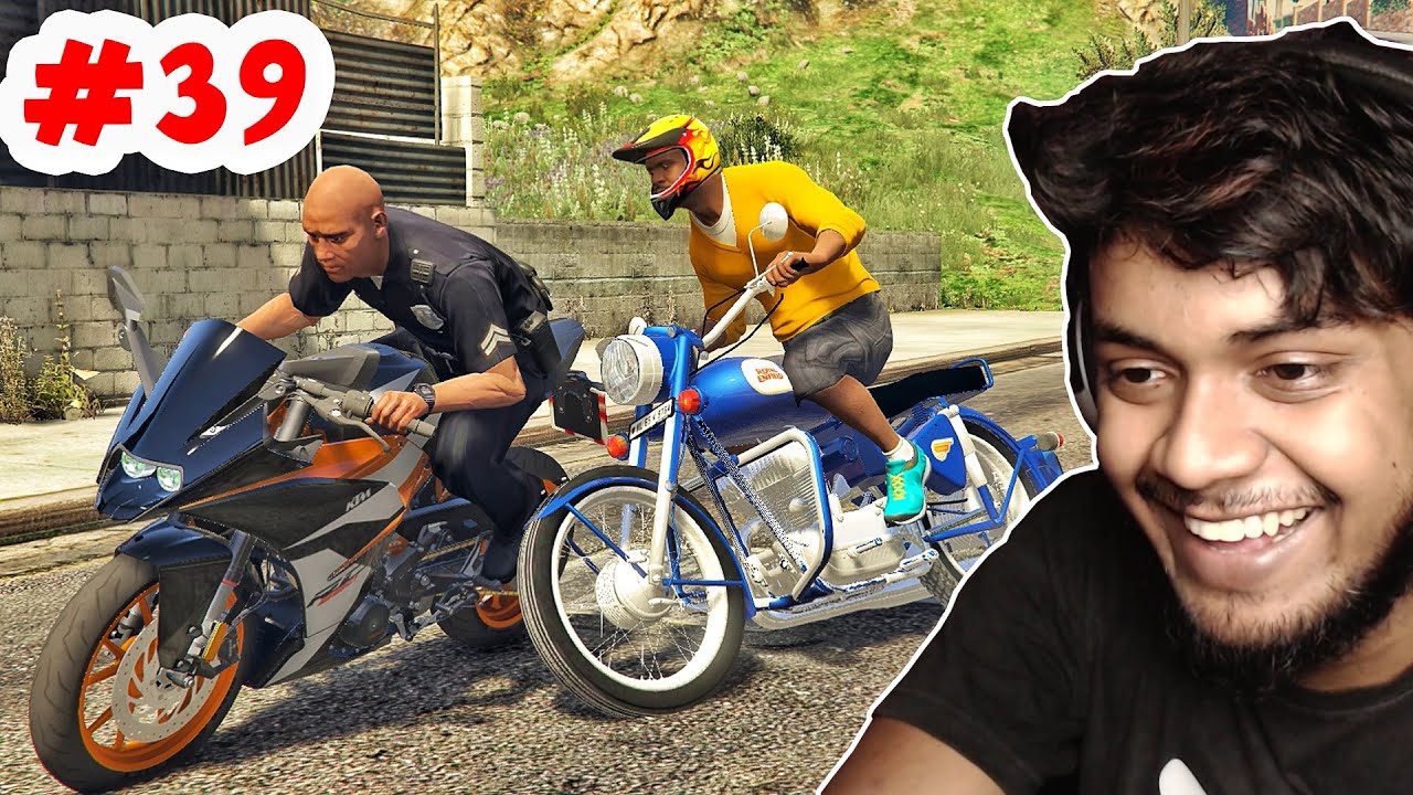 Gta5 tamil, POLICE Took our KTM bike - Part 39