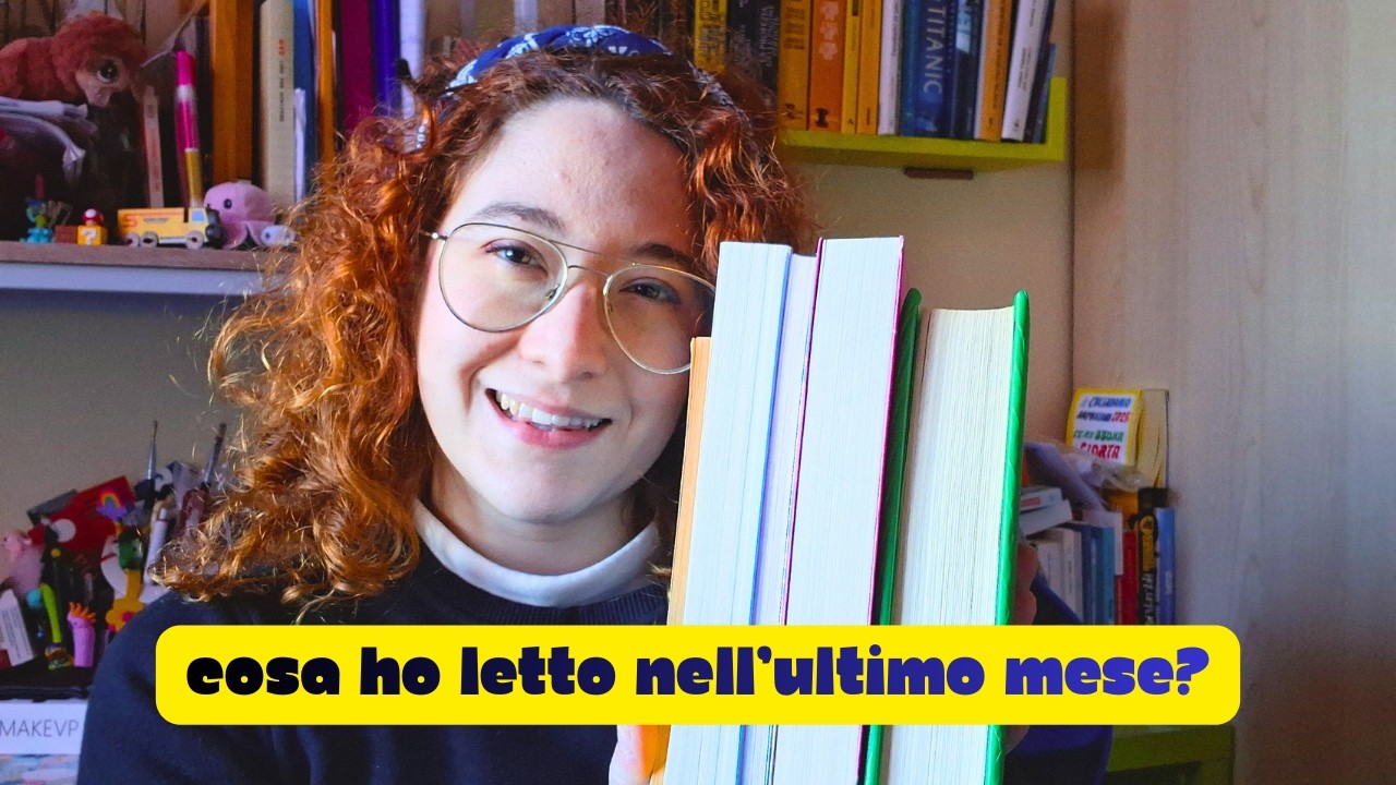 I libri che ho letto in questo mese e quelli che sto leggendo ora!