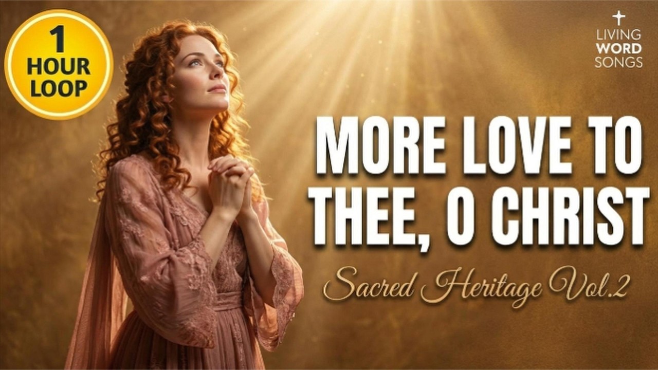 More Love to Thee, O Christ | 1 Hour Peaceful Hymn for Sleep, Prayer & Meditation 🎵 Sacred Heritage2