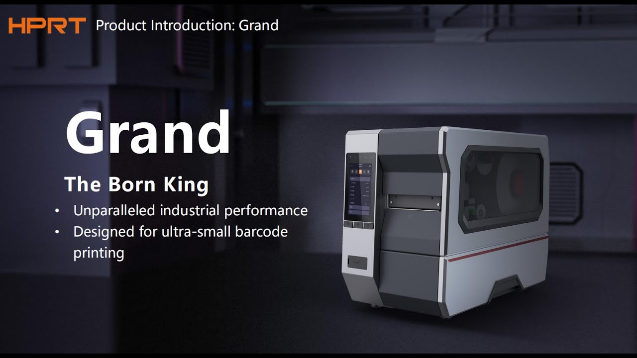 【HPRT】Grand - Highly Precise Industrial Barcode Printer for Micro Labels