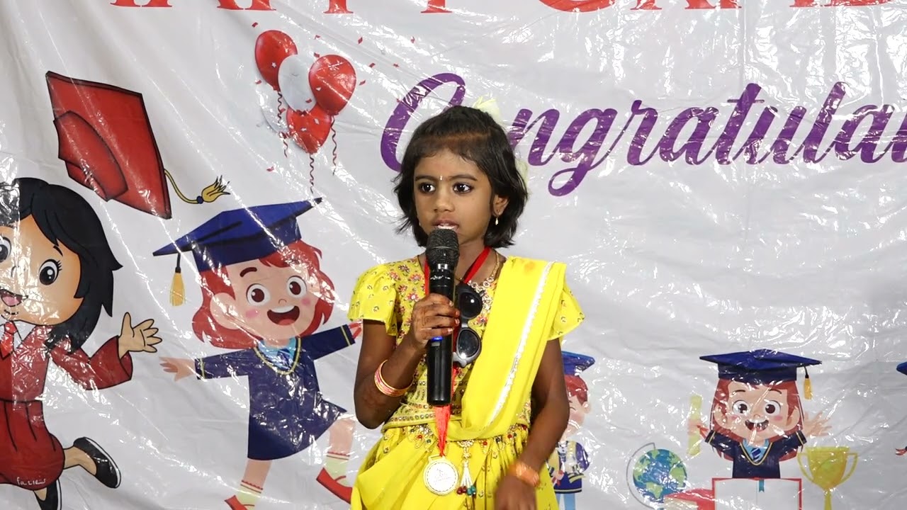 SPEECH BY OUR UKG KID