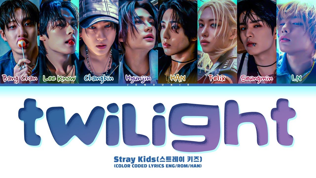 Stray Kids 'Twilight' Lyrics (스트레이 키즈 또 다시 밤 가사) (Color Coded Lyrics)