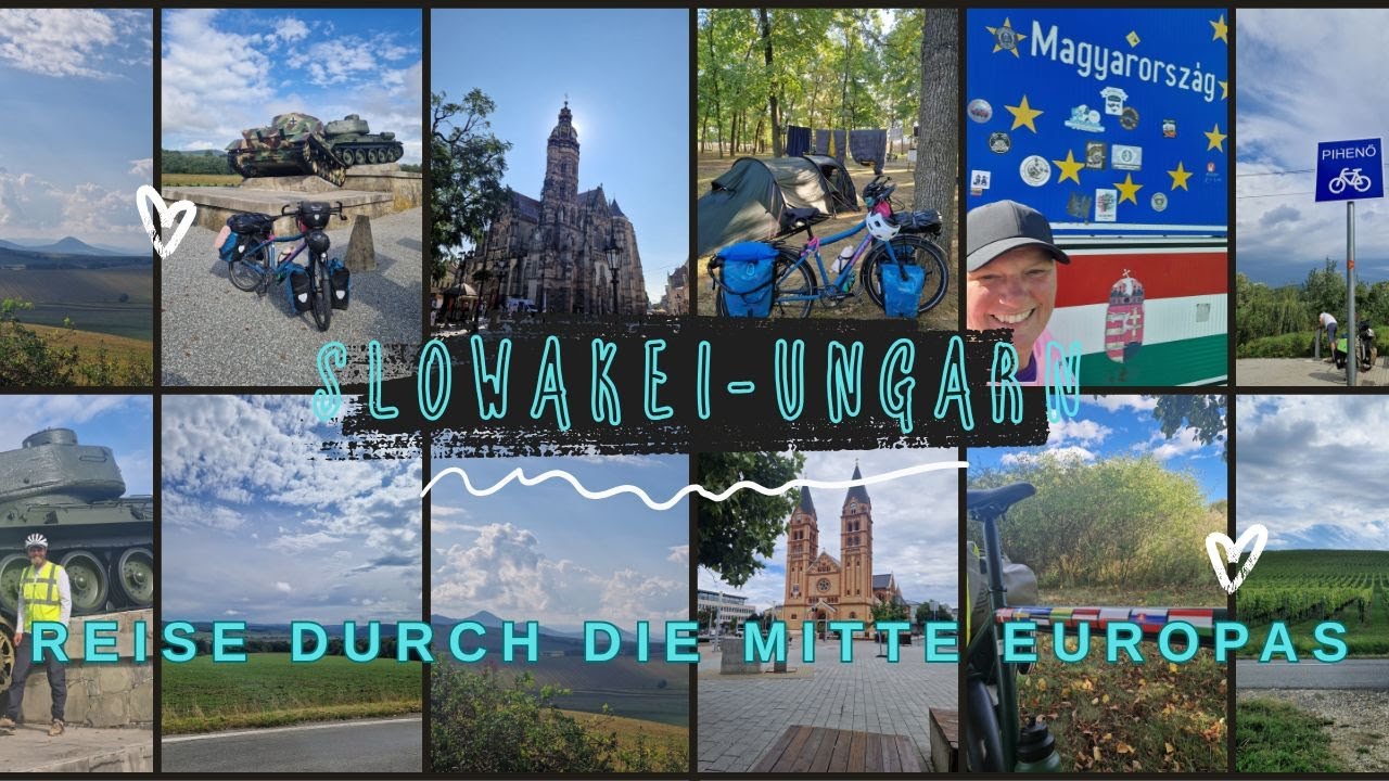 Die Mitte Europas mit dem Fahrrad - RadZeltWelt - Die Fahrradweltreise  [#6]