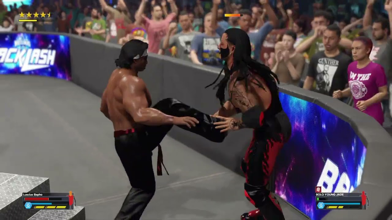 WWE 2K23| The Luscius run #4 Luscius vs Chong li (WHC Smoking Skull)
