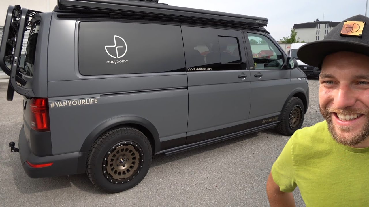 Zirbenholz! ♥️ easygoinc T6.1 Wohnmobil 2023|High-Tech Handarbeit! VW T6.1 4motion langer Radstand