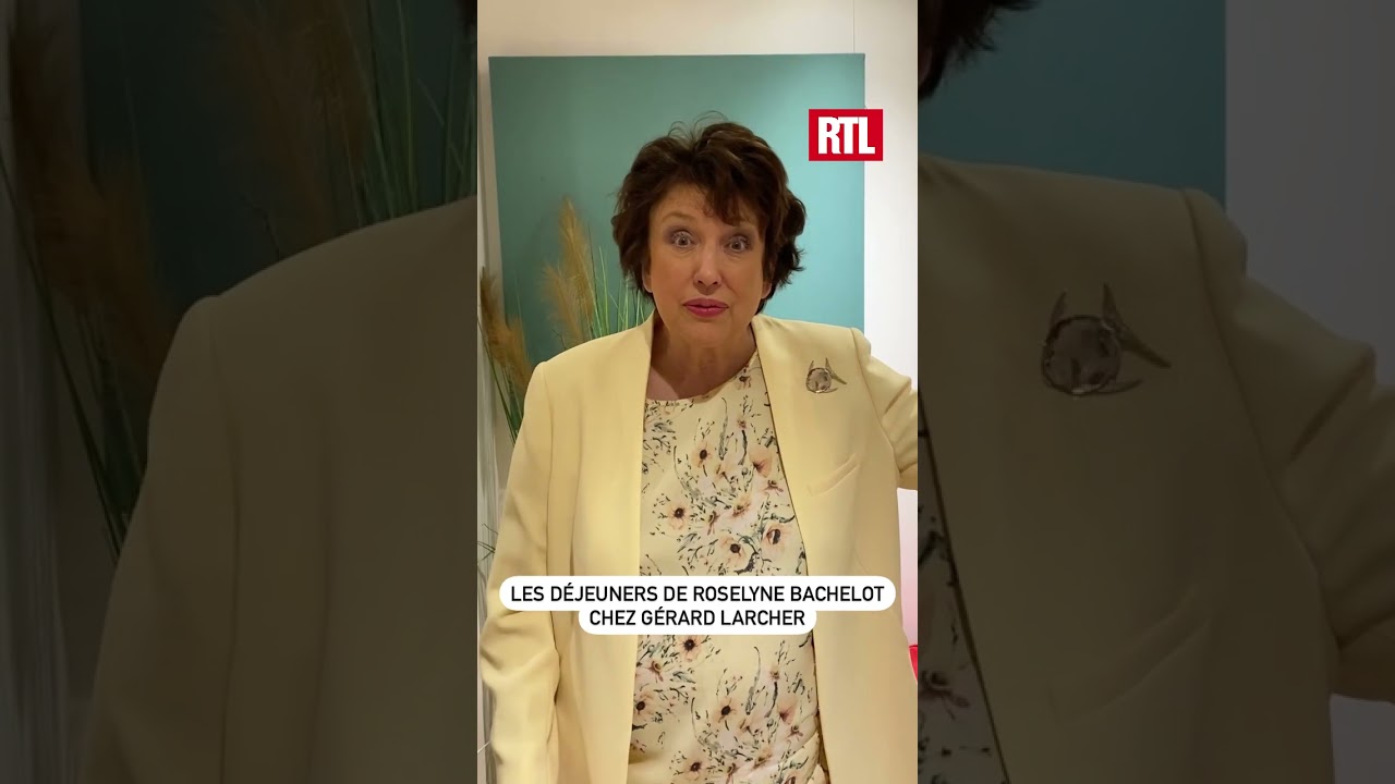 Les déjeuners de Roselyne Bachelot avec Gérard Larcher !