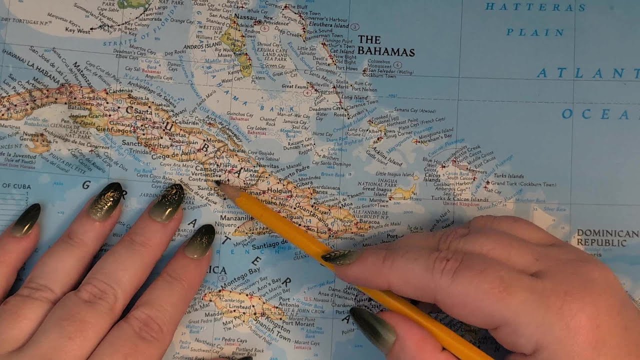 ASMR ~ Camagüey, Cuba History & Geography ~ Soft Spoken Map Tracing Google Earth