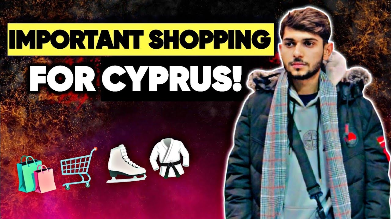 Important shopping for Cyprus. Cyprus k liye kya shopping karni chahye?