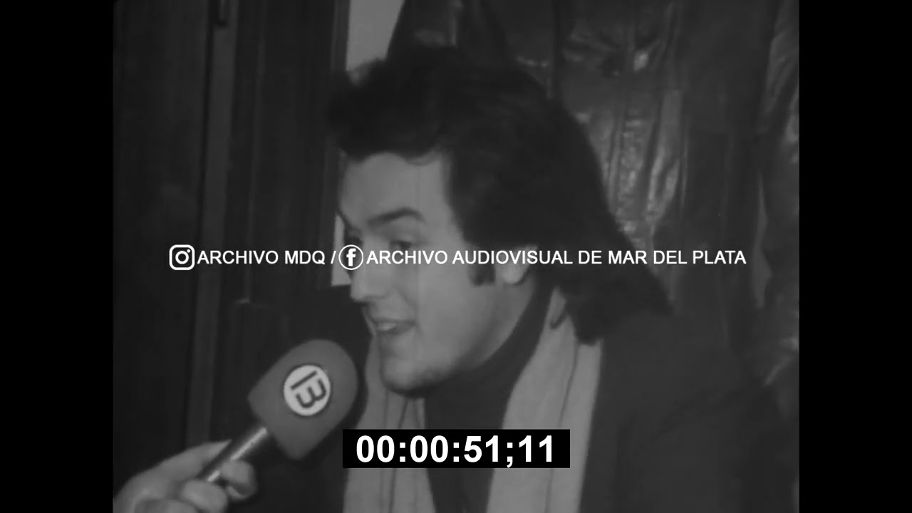 [Archivo MDQ] Conferencia de prensa de la Juventud Peronista / Archivo Canal 13 (ARGENTINA 1972)