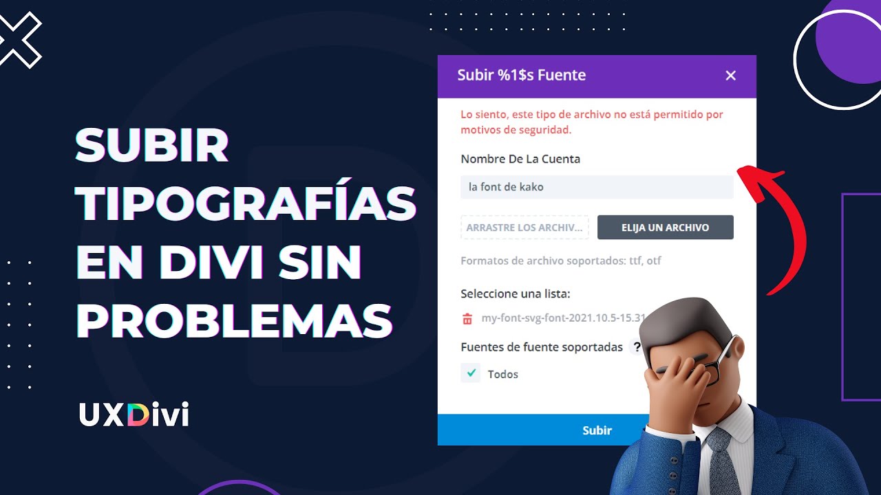 👌 TUTORIAL DIVI: Subir TIPOGRAFÍAS otf y tff a DIVI sin PROBLEMAS ✅ [2 MÉTODOS 🔧]