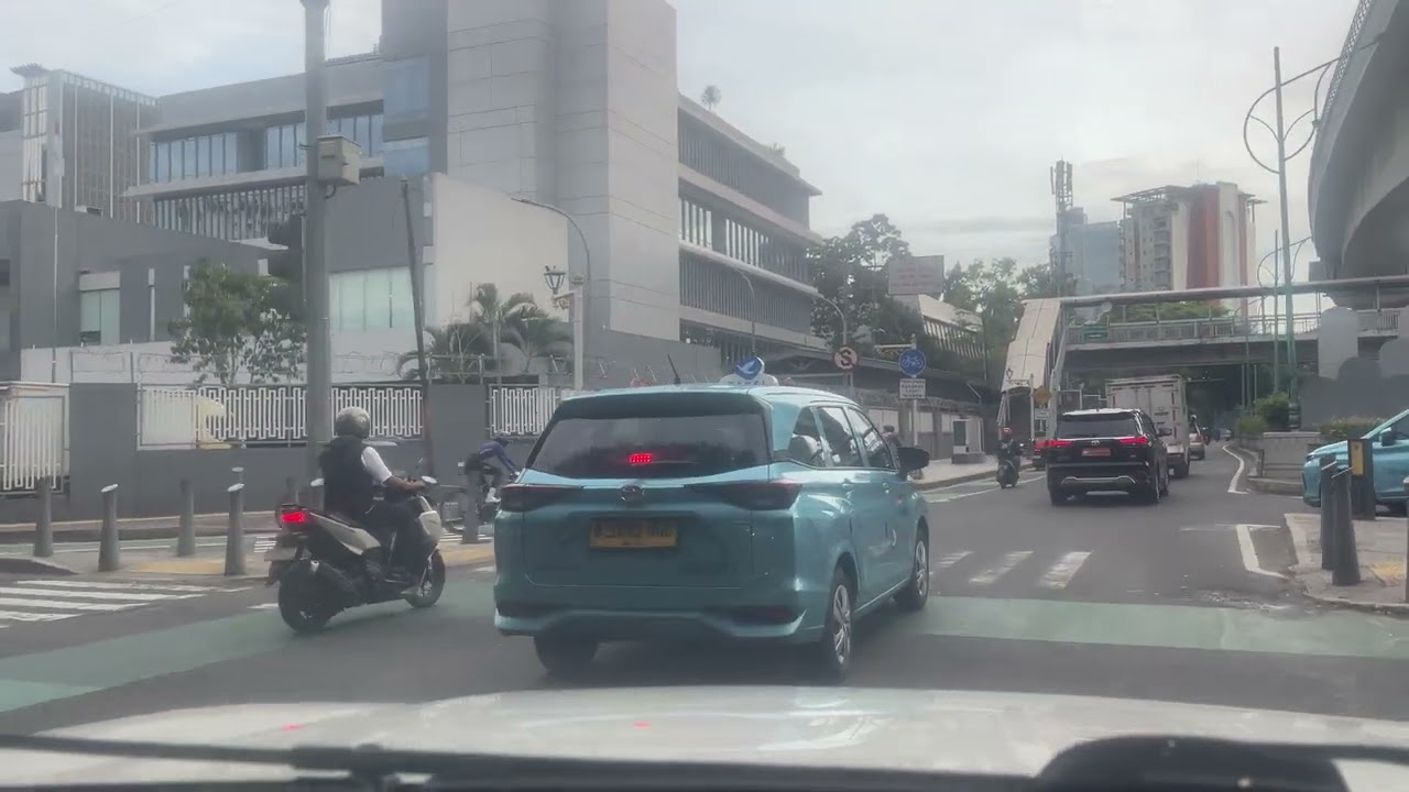 Situasi LALIN,HALIM-KUNINGAN-MENTENG akhir pekan, Sabtu..