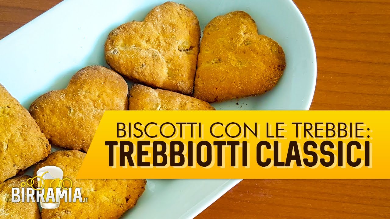 Ricetta biscotti con le trebbie: i Trebbiotti Classici 🍺 Birramia