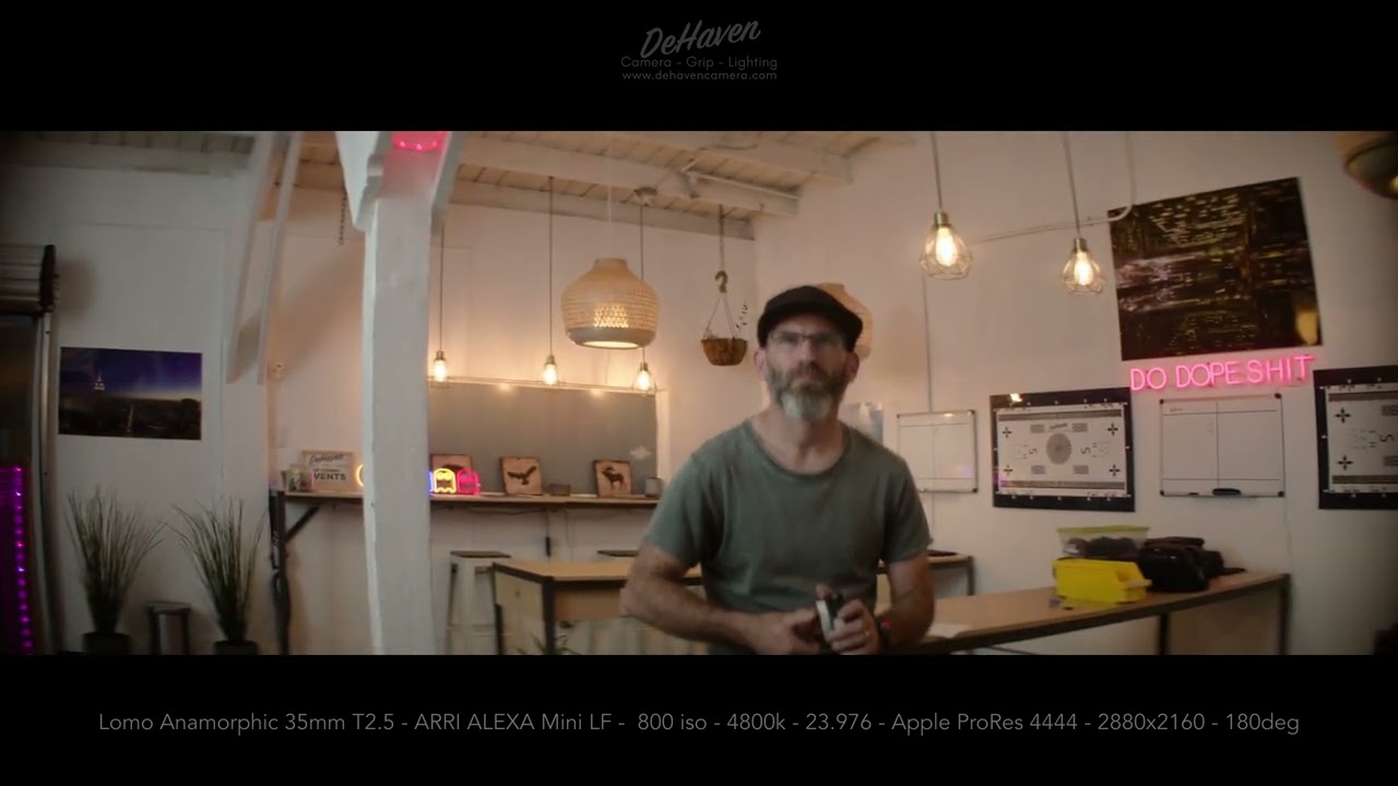 Lomo Anamorphic 35mm T2 5 Lens Test
