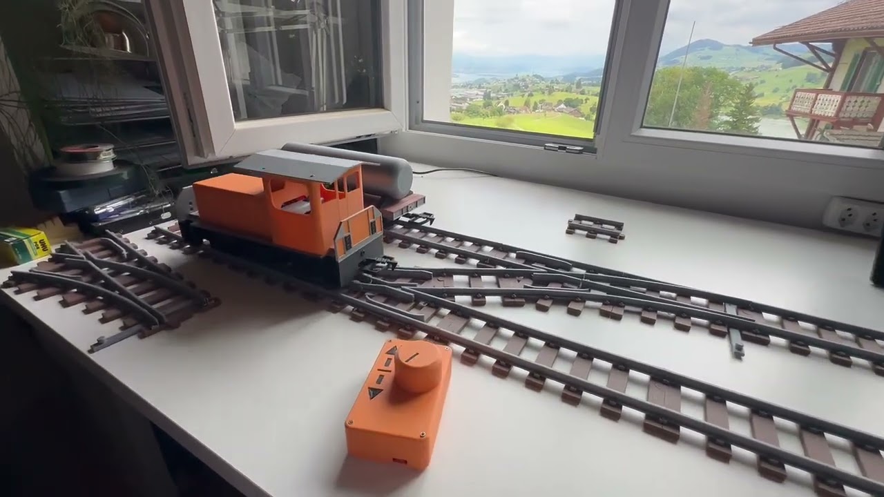 3D Printed scale G Train (RC Controled)