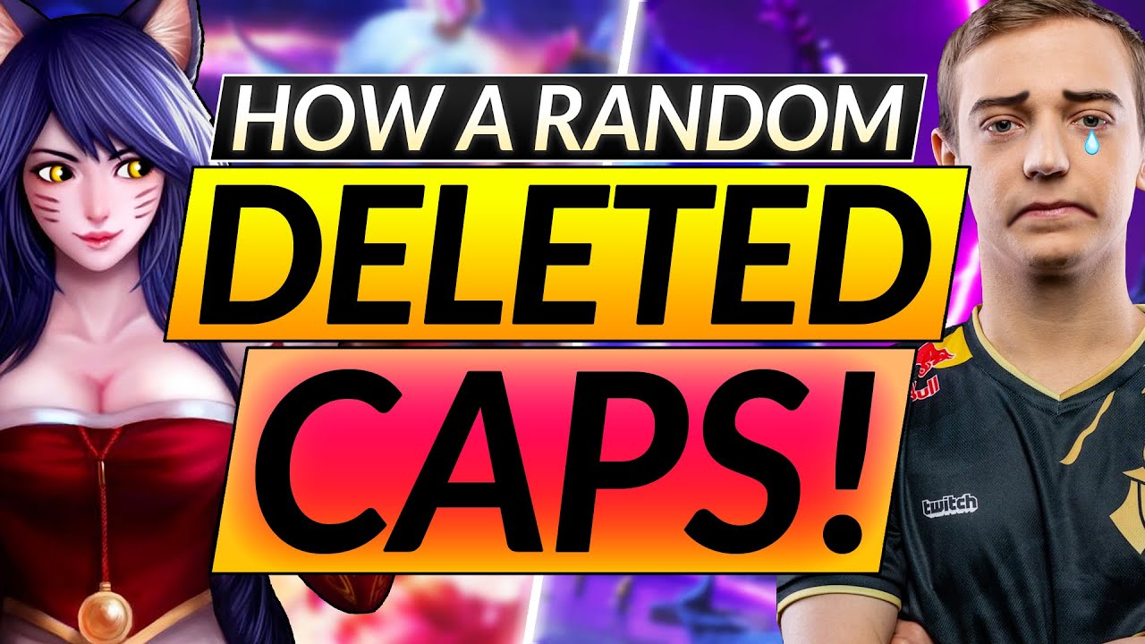 Ahri One-Trick Makes CAPS GO 1-10 - How to Make ANYONE RAGEQUIT - LoL Midlane Guide
