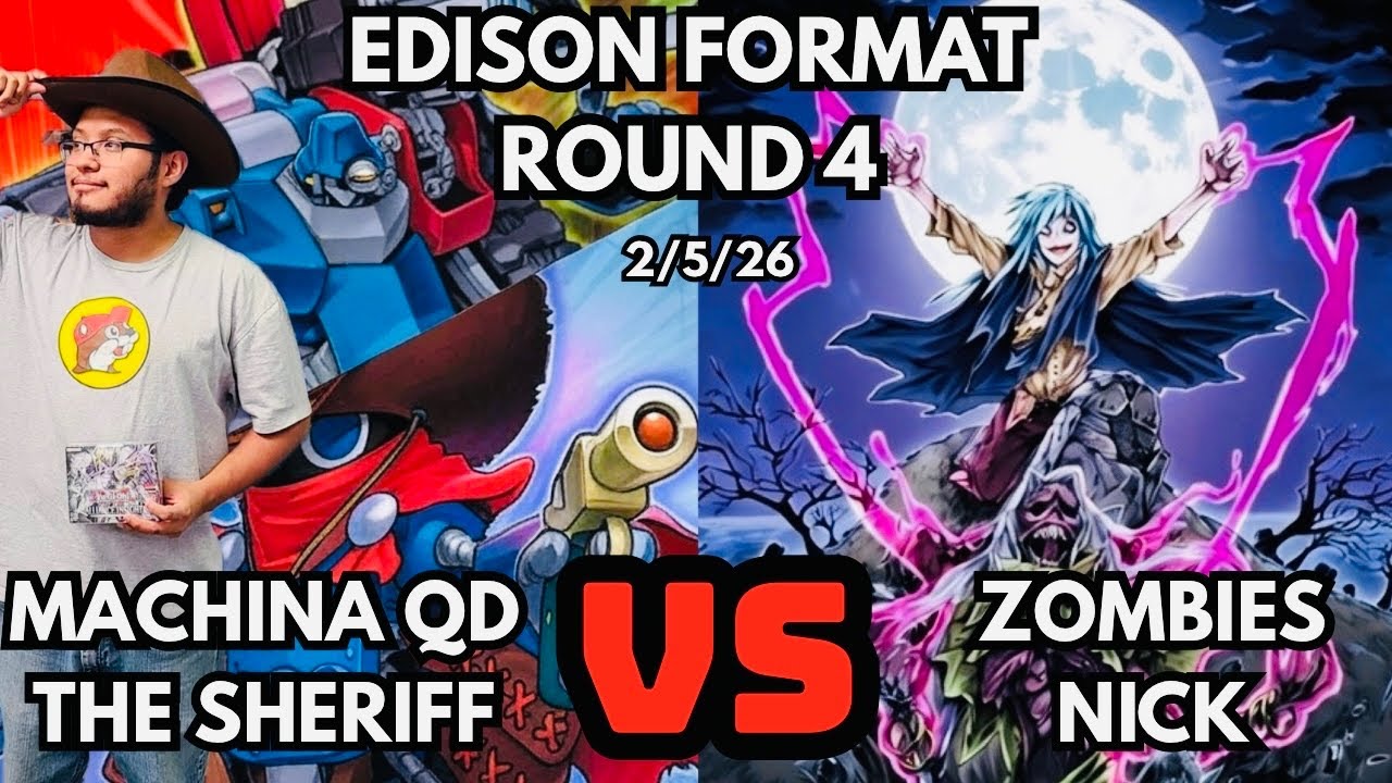 Edison Format Round 4: Machina Quickdraw Vs Diva Zombies!