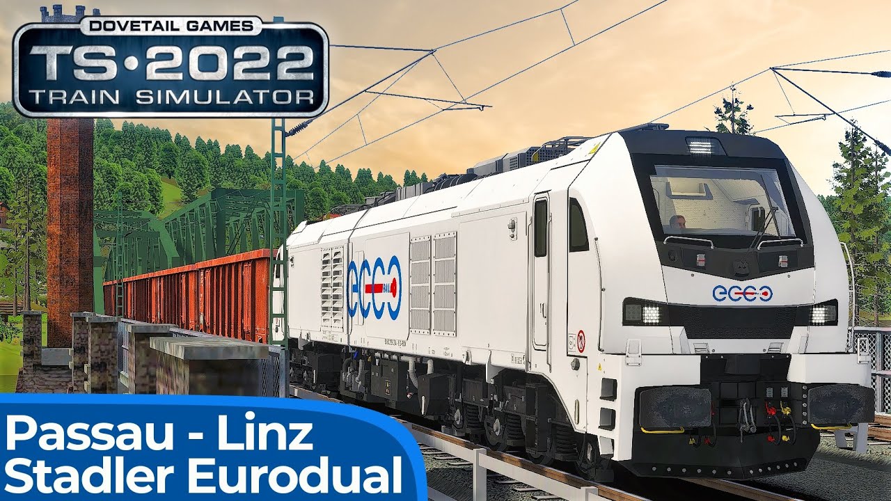 SCHOTTERZUG: Stadler EuroDual - BR 159 | TRAIN SIMULATOR 2022 | Passau – Linz | Österreich - RSSLO