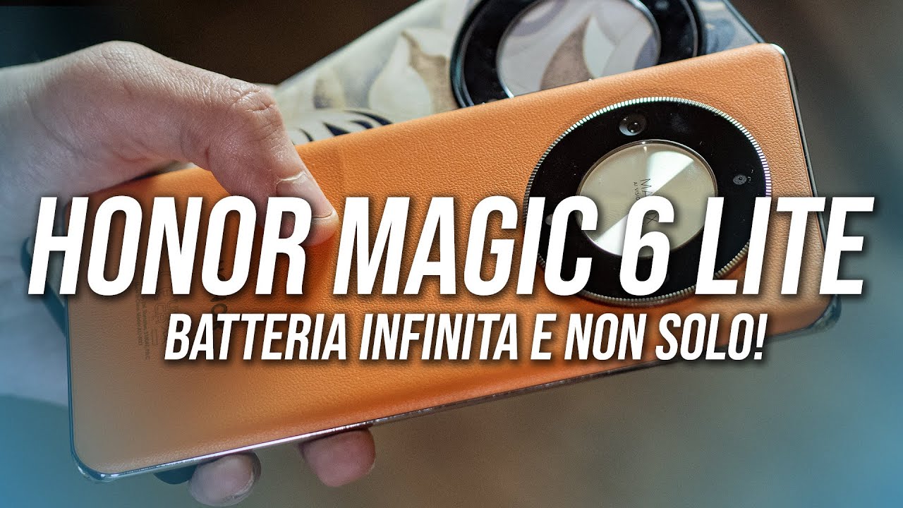 HONOR MAGIC 6 LITE: una SUPER BATTERIA con SNAPDRAGON 6 GEN 1!