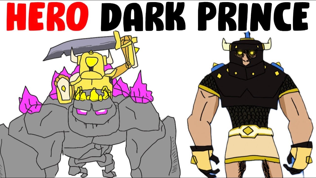 Golem Beatdown with Hero Dark Prince! (3 CROWN MACHINE)