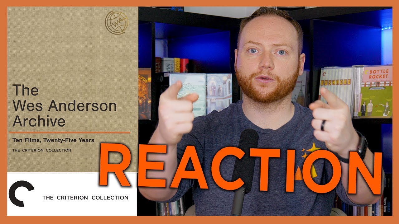Wes Anderson Criterion Box Set Reaction!