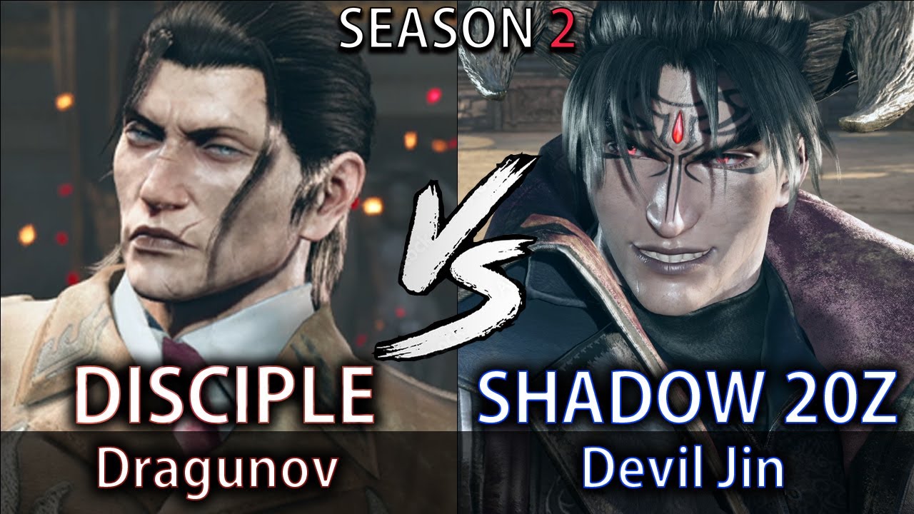 DISCIPLE (Dragunov) vs SHADOW 20Z (Devil Jin) - [Season 2] [Tekken 8] (REPLAY)