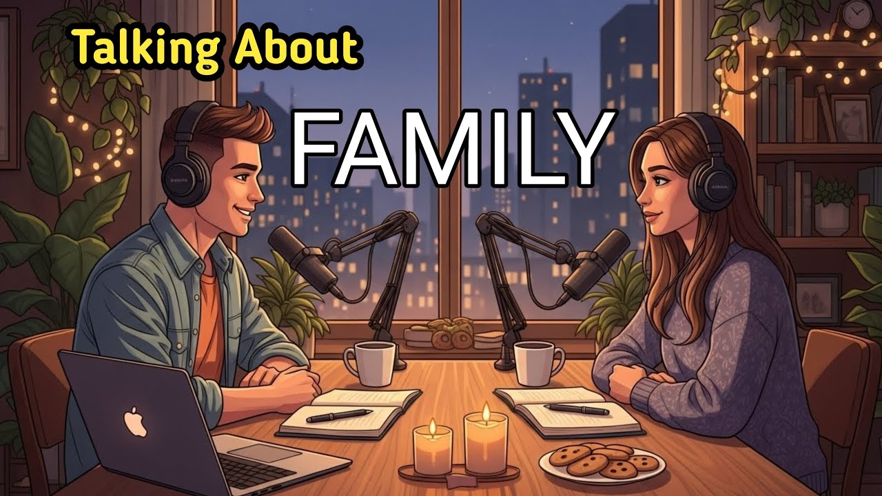 Talk About Your Family in English Step by Step | Easy English Conversation | English Podcast
