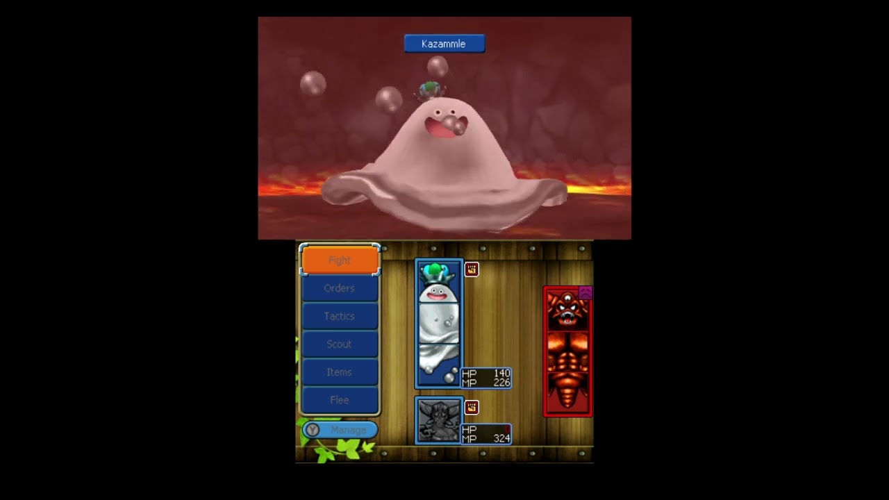 Dragon Quest Monsters: Terry's Wonderland 3D: Estark boss fight